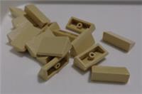 LEGO 85984 - 4624086 Smooth Slope Tile 1X2 Tan x16 Bricks & Pieces**