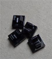 LEGO Parts & Bits 15712 - 6335388 Modified 1 x 1 Tile With Clip Black x4