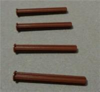 LEGO TECHNIC 6159763 - 15462 Cross Axle With End Stop Reddish Brown x4**