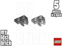 LEGO - Part 14704 - Plate 1x2 with Tow Ball Socket on Side (Pack of 5) + NEW