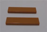 LEGO Pieces & Parts 6102998 - 2431 Flat Tile 1x4 Medium Nougat x2