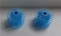 LEGO Parts 6440059 Car Wash Brush Round Medium Azur x2