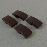 LEGO 11477 - 6046943 Curved 1X2 PLATE W/BOW Dark Brown x4 **