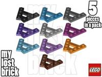 LEGO - Part 15706 - Plates A-Frame 45 (Pack of 5) +NEW + SELECT COLOUR