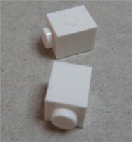 Lego Bits 3005 - 300501 1x1 Brick White x2