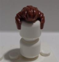 Lego Parts & Pieces Minifigure Male Hair Reddish Brown x1 (Stand Not Included)