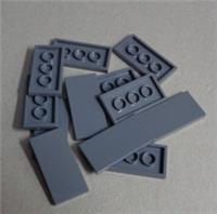 LEGO 4560184 - 87079 Flat Tile 2 x 4 Dark Stone Grey x12