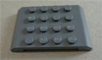 LEGO 32739 - 6226932 Shell 4 x 6 x 2/3 Dark Stone Grey x1 Parts & Pieces**