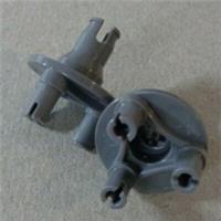 LEGO TECHNIC 92909 4610378️ Steering Wheel Hub 3 Pins Dark Stone Grey x2