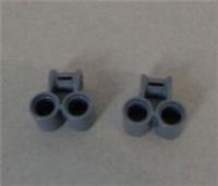 LEGO TECHNIC 6280395 - 32291 Cross Block 2X1 Dark Stone Grey x2 Parts&Pieces**