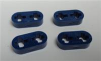 LEGO TECHNIC Parts & Pieces 6437884 - 41677 Beam 1 X 2 Earth Blue x4