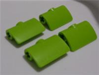 LEGO TECHNIC Parts 6370401 - 71682 Bowed Panel 2x3x1 Lime Green x4