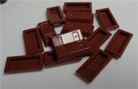 LEGO Parts & Pieces 99563 - 6261744 Reddish Brown Bars x14