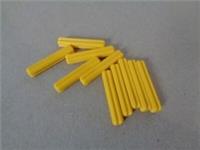 LEGO Parts & Pieces TECHNIC 6130007 - 4519 Cross Axle 3M Bright Yellow x10