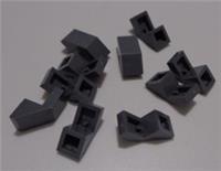 LEGO 28192 - 6168776 Slope 2 x 1 With Cutout Dark Stone Grey x10