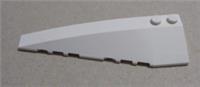 LEGO Parts 50955 6015474 Wedge 10 x 3 Left White x1