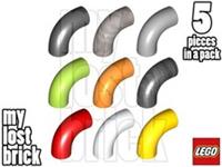 LEGO - Part 25214 - Round Bricks Macaroni/Curved (Pack of 5) +NEW +SELECT COLOUR