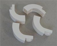 LEGO 6005 - 92903 - 4629913 Brick Arch 1x3x2 Curved White x4**