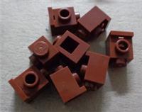LEGO 4070 - 4225469 Modified 1x1 with Headlight Reddish Brown x8