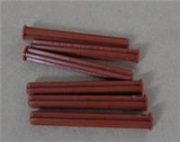 LEGO TECHNIC 6159763 - 15462 Cross Axle With End Stop Reddish Brown x6**