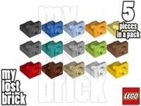 LEGO - Part 36840 - Brackets 1x1 - 1x1 Inverted (Pack of 5) + NEW +SELECT COLOUR