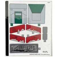 LEGO Star Wars Boba Fetts Starship Sticker Sheet 75312 - New