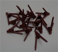 LEGO Bits 24855 6269973 Plant Flower Stem Reddish Brown with Bottom Pin x16