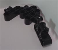 LEGO TECHNIC 6007966 AXLE & PIN Cross Block 3 x 2 Black x4 Parts & Pieces **