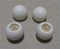 LEGO Technic 32474 - 6052864 Ball Joint White x4