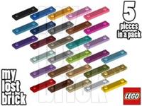 LEGO - Part 41740 - Plates 1x4 with 2 Studs (Pack of 5) + NEW + SELECT COLOUR
