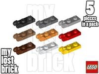 LEGO - Part 44302 - Hinge Plates 1x2 Fingers x 2 (Pack of 5) +NEW +SELECT COLOUR