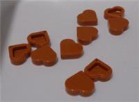 LEGO NINJAGO 79739 6502193 Hearts Dark Orange x10