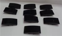 Lego Parts & Pieces 93606 4647286 Brick Curved Slope 4x2 Black x10