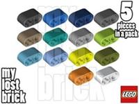 LEGO - Part 60483 - Technic Beams 1x2 with Pin / Axle Holes (Pack of 5) + NEW