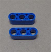 LEGO TECHNIC Parts & Pieces 4509376 - 32523 Liftarm 3M Beam Blue x2