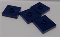 LEGO 4565320 - 23893 Tile Plate With Centre Stud Earth Blue x4 Parts & Pieces