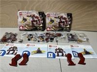 Lego Marvel Iron Man Hulkbuster VS Thanos Set 76263 X 2 , Open Boxes