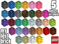 LEGO - Part 87087 - NEW LEGO Bricks 1x1 with 1 Side Stud (Pack of 5) + NEW