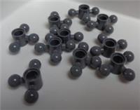 LEGO TECHNIC Parts & Pieces 6055629 - 15460 Steer Arm 3 Ball Dark Stone Grey x10