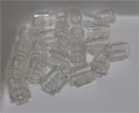 LEGO Pieces & Parts 35390 - 3062 1X1 Round Brick Clear x24