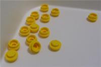 Lego Parts & Pieces 6141 - 614124 Round Stud 1x1 Plate Bright Yellow x14