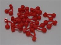 LEGO Part 22667 - 6100565 Cherry Red x14 Parts & Pieces
