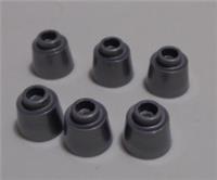 LEGO Parts 85975 6317181 Cone 1x1 Silver x6