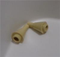 Lego Parts 11610 - 6017003 Cone 1x1 Invertede W. Shaft Tan x2