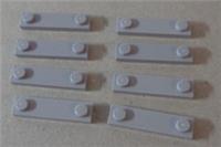 LEGO 41740 - 6257593 PLATE 1 x 4 WITH 2 STUDS Medium Stone Grey x8 **