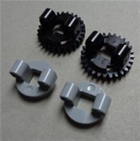 Lego Technic Mini Turntable Small Grey Black Studless Z20 Toothed x 2 Pairs