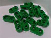 LEGO 35480 - 6210271 Plate 1x2 Rounded ends With Open Studs Dark Green x16