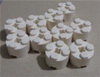 LEGO Parts & Pieces 614301 6143 Round Brick 2x2 Cylinder Axle Hole White x10