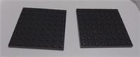 LEGO Parts & Pieces 41539 4166619 Baseplate 8X8 Black x2