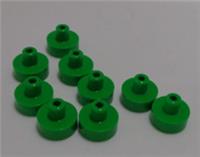 LEGO 20482 6400649 Round Stud 1x1 with Bar/Pin Bright Green x9 Pieces & Parts
